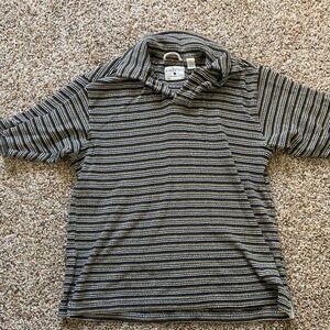 Vintage Calvin Klein Striped Shirt 100% Cotton